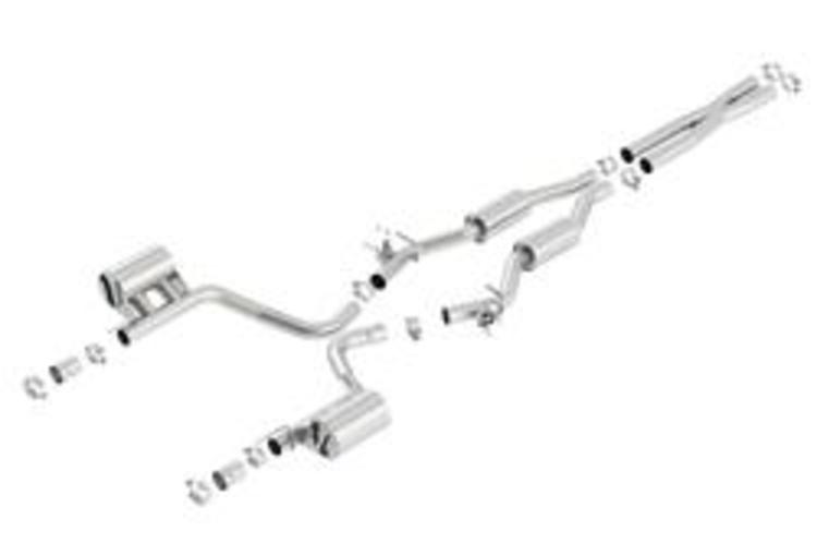 Borla Touring CatBack Exhaust 15-up Dodge Charger 6.4L - Click Image to Close